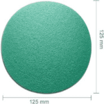 P120 Velcro Disc / Sandpaper Green 180mm - Image 4