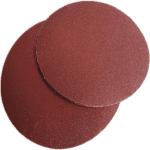 1Pcs P60 Velcro Disc / Sandpaper Red 150mm - Image 2