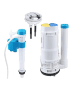 WC Cistern Fitting Kit: Side-Mount and Top Dual Toilet Flush Lever