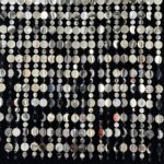 90 x 175cm Silver Sparkling Curtains – Shimmering Window Drapes for Elegant Room Decor
