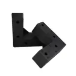 4Pcs L-Shaped Sofa Leg/Castor Set - Image 2