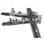 200mm Silver Tower Bolt