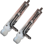 200mm Silver Tower Bolt - Image 2