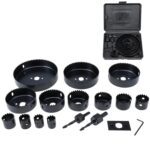 16Pcs Wood Hole Saw Set