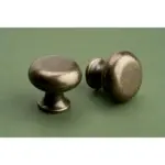 Drawer Handle  – Versatile Wooden and Metal Knob for Dressers and Kitchen Drawers