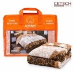 JIMMY HOME TEXTILE Queen Size Bed Spread and Curtain Set – Complete Bedroom Set for a Coordinated Look
